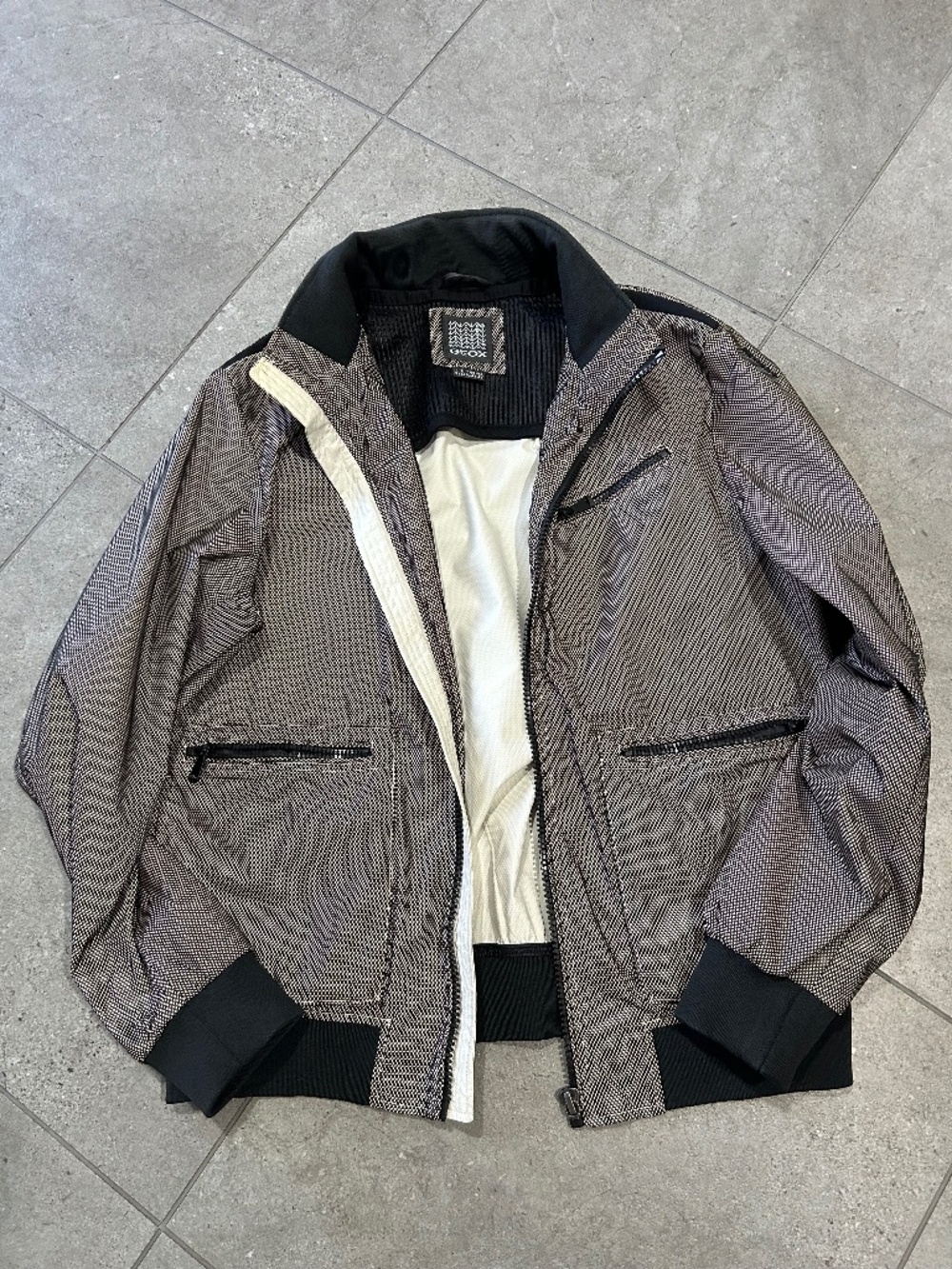 GEOX Jacket bomber, windbreaker, water repellent size M to L men's or 42